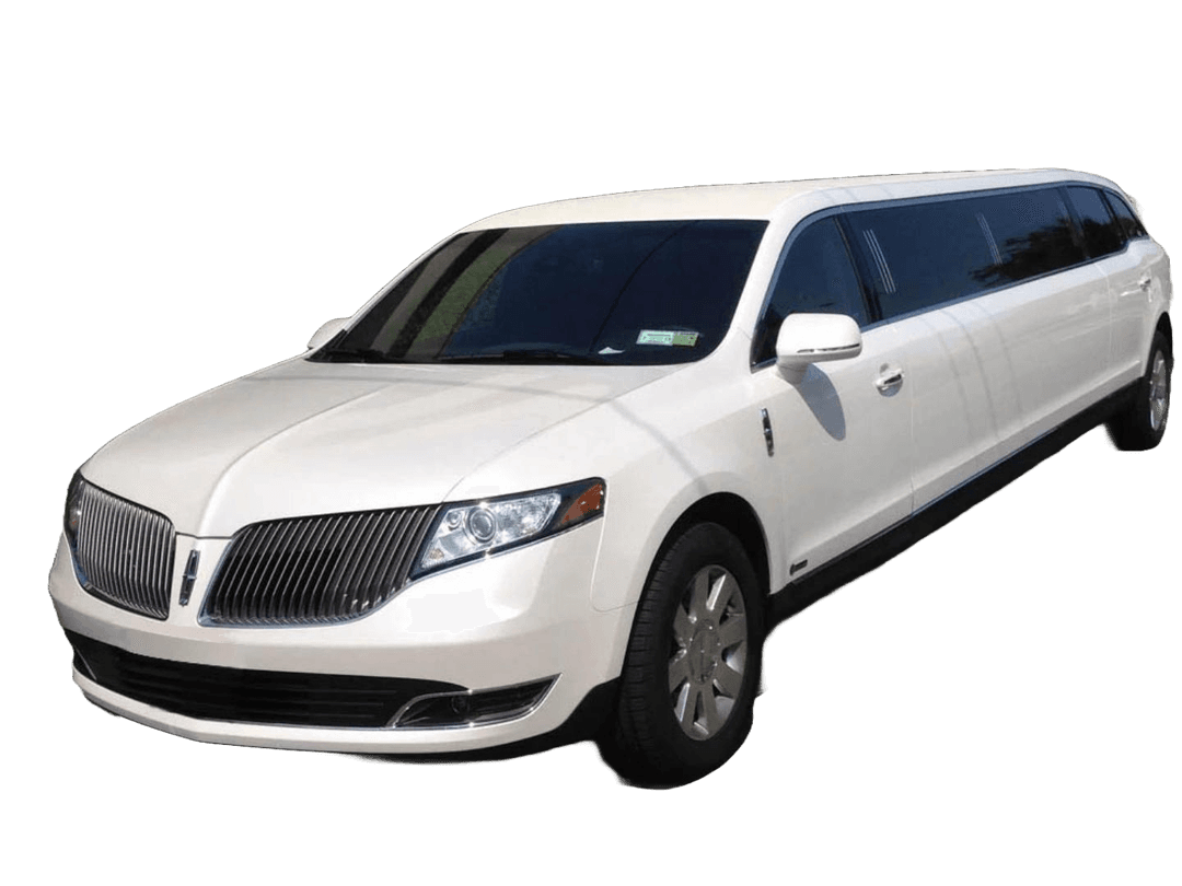 White Stretch Limousine